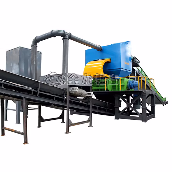 Hydraulic Waste Scrap Ubc Pop Can Metal Shredding Recycling Machine Crusher Breaker Shredder