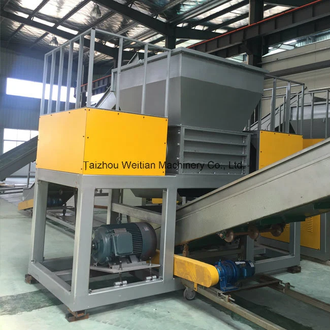 Double Shaft Plastic Shredder Machine