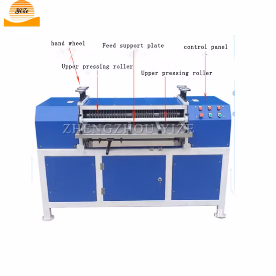 Machine de recyclage de radiateur en aluminium de cuivre à vendre